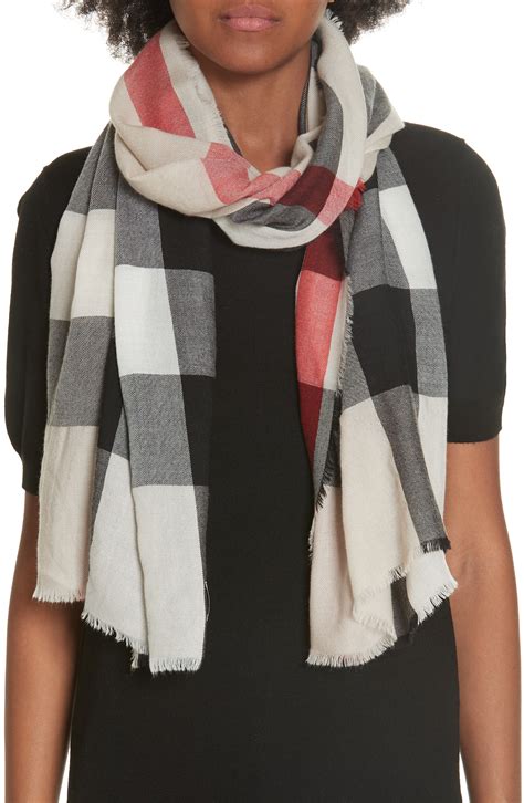 scarves with pockets burberry|Burberry scarf women's nordstrom.